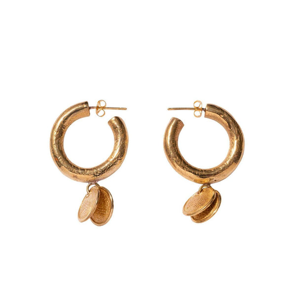 Gold Break free earring - Azadi Adornments