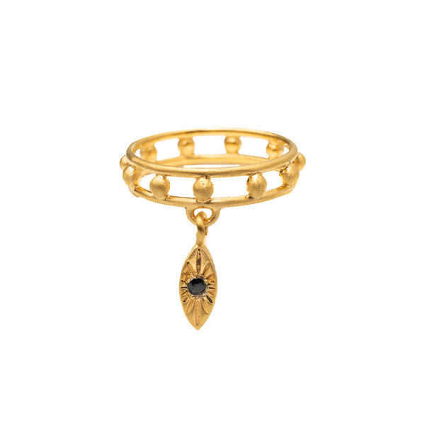 Gold Krishna Ring