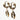 Gold Dreamscape Earring - Azadi Adornments