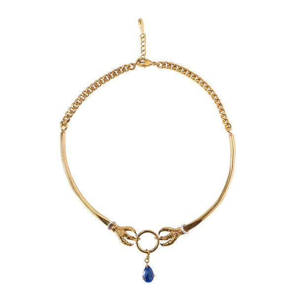 Gold Nazar Choker