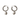 Silver Break Free earring - Azadi Adornments